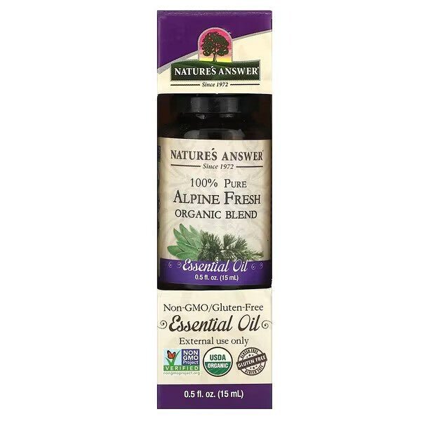 100% Pure Alpine Fresh Blend Essential Oil - 15 ml. - VitaeSupps