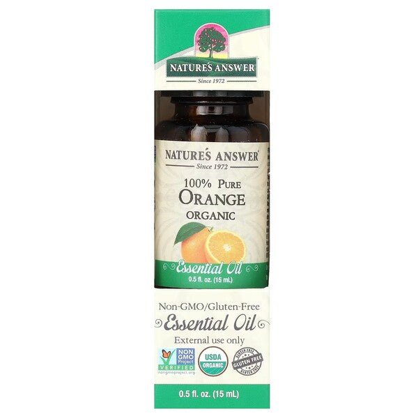 100% Pure Orange Essential Oil - 15 ml. - VitaeSupps