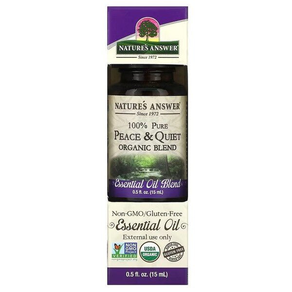 100% Pure Peace & Quite Blend Essential Oil - 15 ml. - VitaeSupps