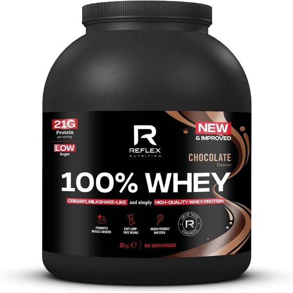 100% Whey, Chocolate - 2000 grams - VitaeSupps