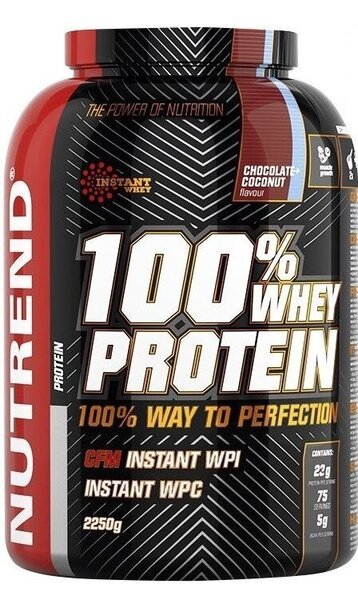 100% Whey Protein, Chocolate Coconut - 2250 grams - VitaeSupps