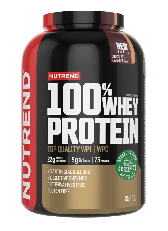 100% Whey Protein, Chocolate & Hazelnut - 2250 grams - VitaeSupps