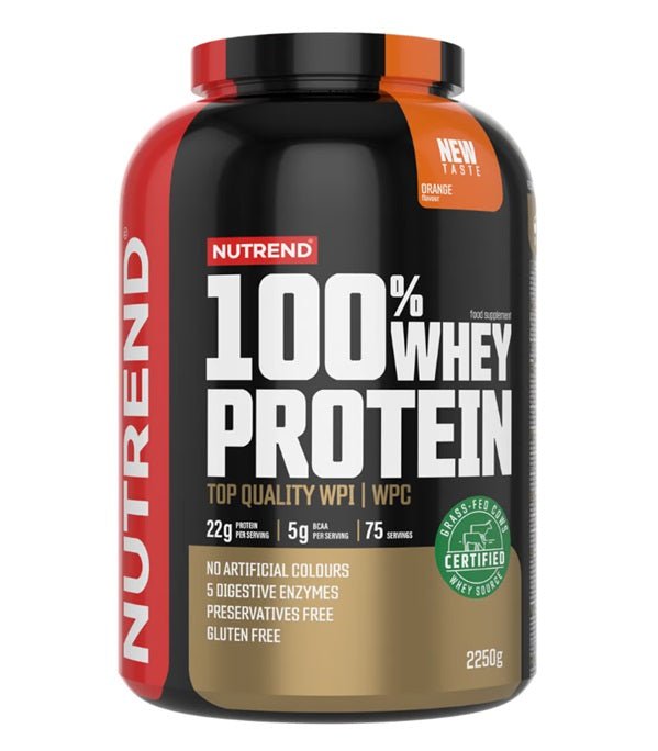 100% Whey Protein, Orange - 2250 grams - VitaeSupps