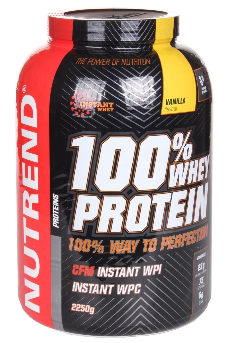 100% Whey Protein, Vanilla - 2250 grams - VitaeSupps