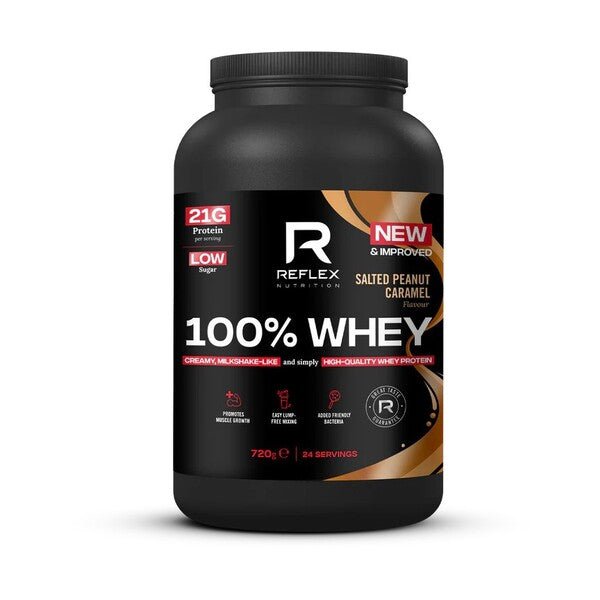 100% Whey, Salted Peanut Caramel - 720 grams - VitaeSupps