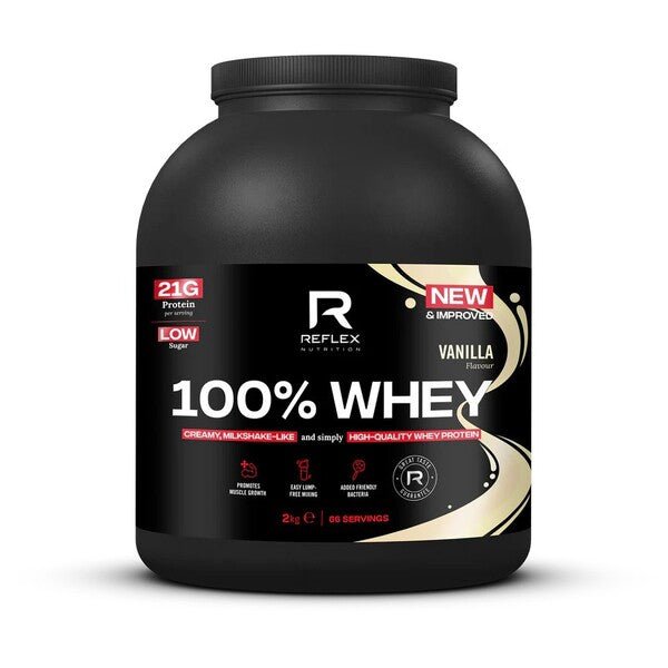 100% Whey, Vanilla - 2000 grams - VitaeSupps