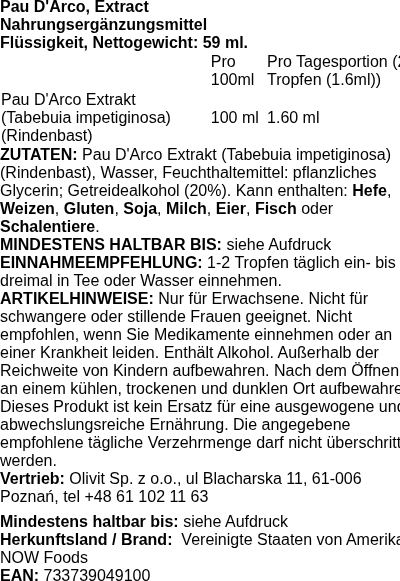 Produktetikett