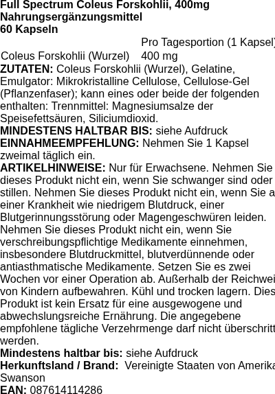 Produktetikett