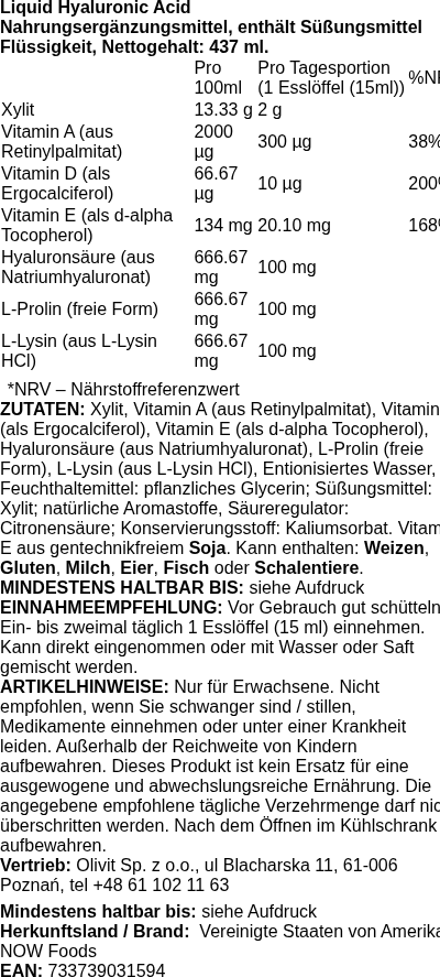 Produktetikett