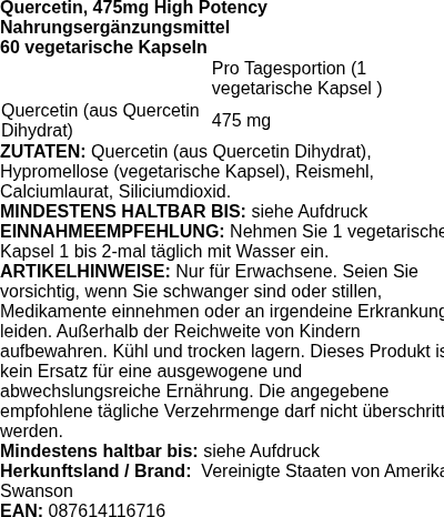Produktetikett