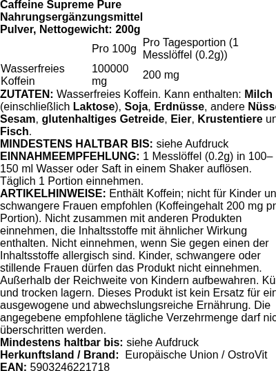 Produktetikett