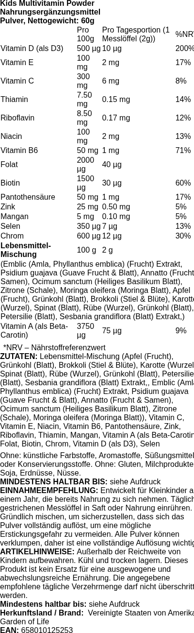 Produktetikett