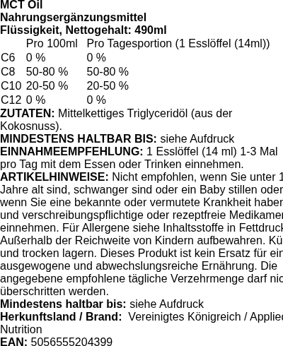 Produktetikett