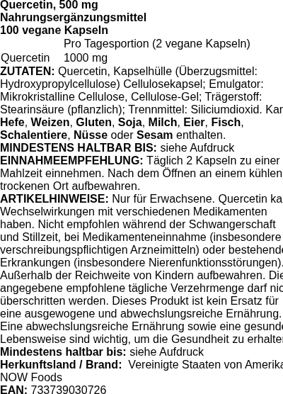 Produktetikett