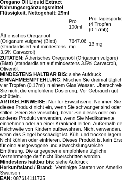Produktetikett