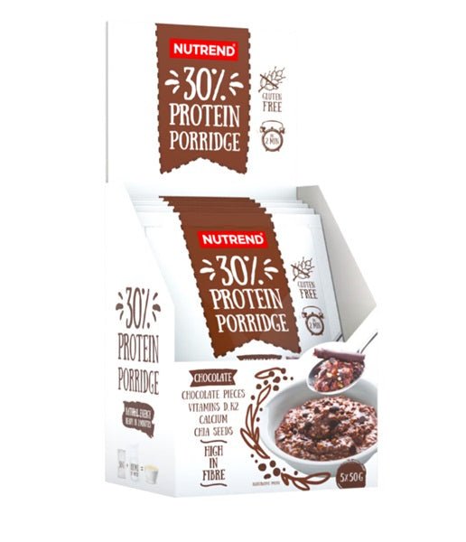 30% Protein Porridge, Chocolate - 5 x 50g - VitaeSupps