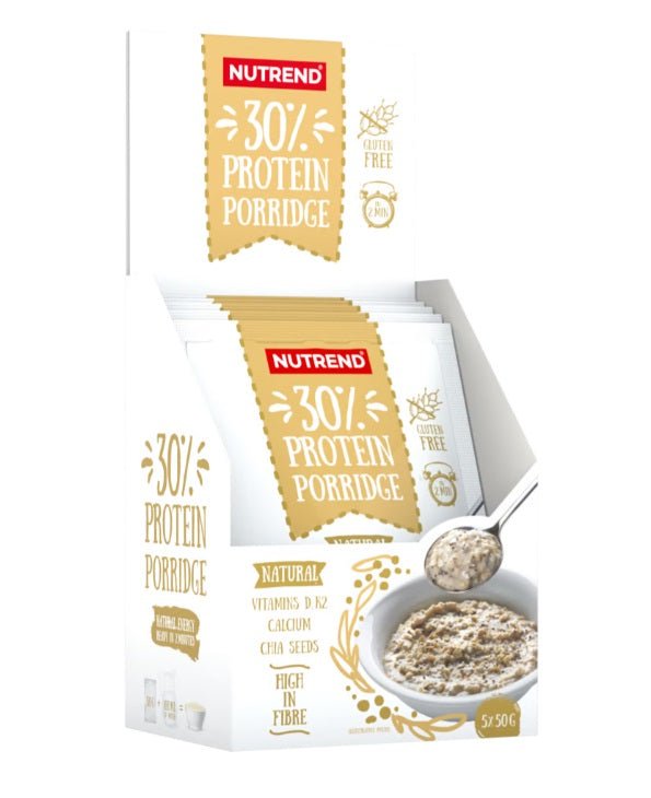 30% Protein Porridge, Natural - 5 x 50g - VitaeSupps