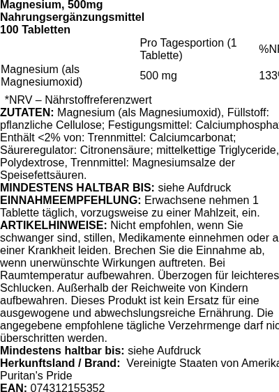 Produktetikett