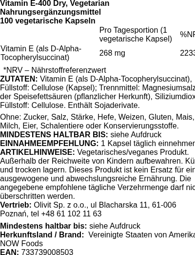 Produktetikett