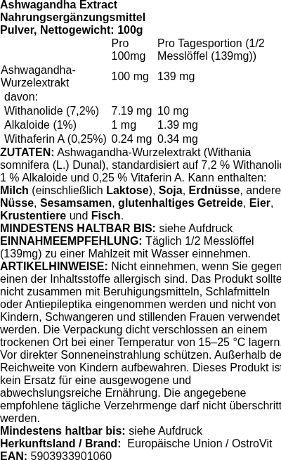Produktetikett