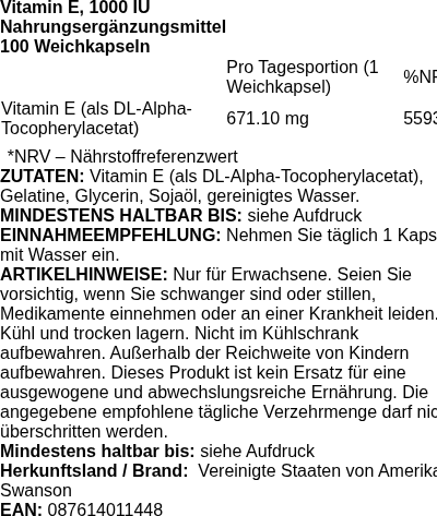 Produktetikett