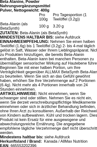 Produktetikett