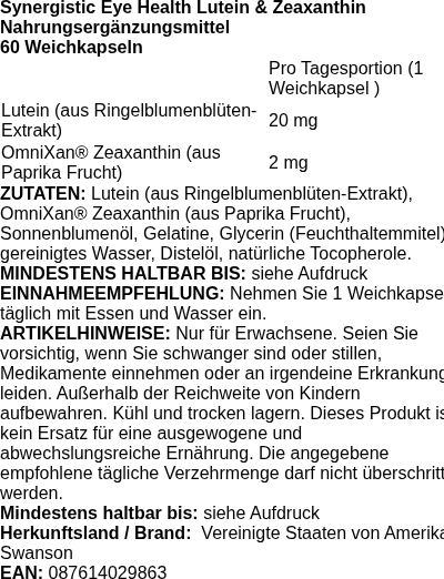 Produktetikett