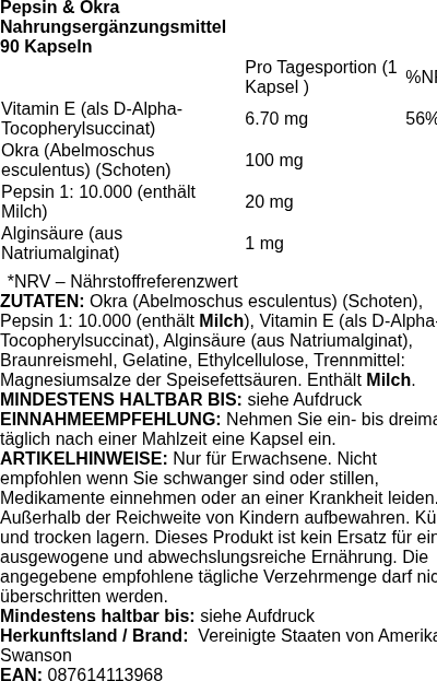 Produktetikett