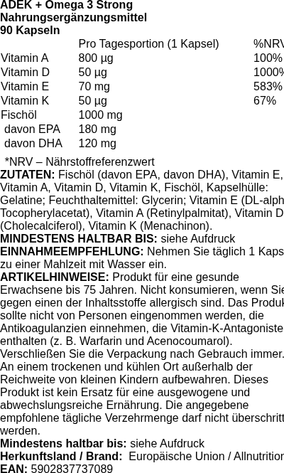 Produktetikett
