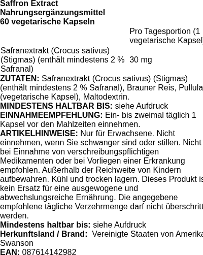 Produktetikett