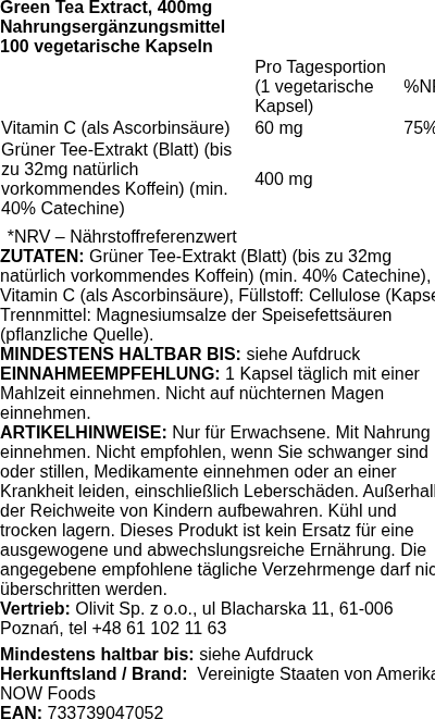 Produktetikett