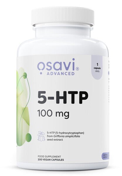 5 - HTP, 100mg - 200 vegan caps - VitaeSupps