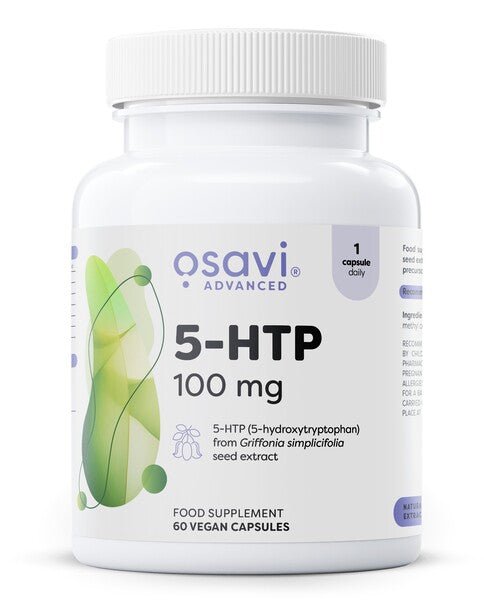 5 - HTP, 100mg - 60 vegan caps - VitaeSupps