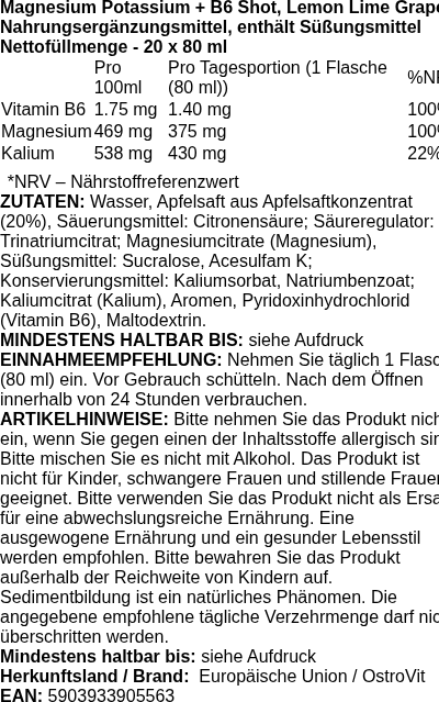 Produktetikett