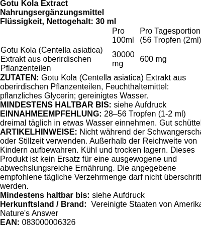 Produktetikett