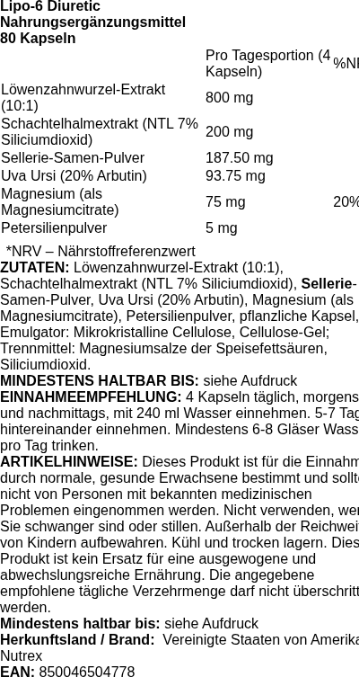 Produktetikett