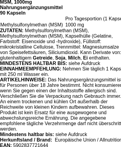 Produktetikett