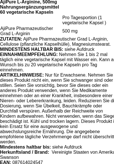 Produktetikett