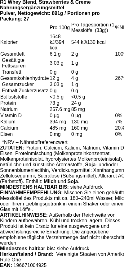 Produktetikett