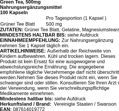 Produktetikett
