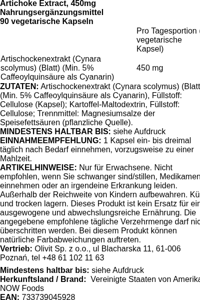 Produktetikett