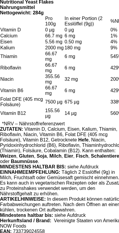 Produktetikett