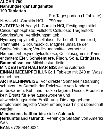 Produktetikett
