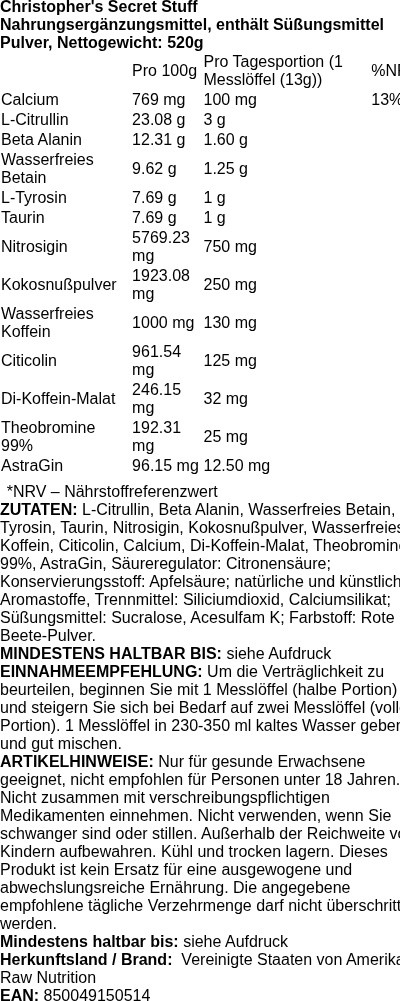 Produktetikett