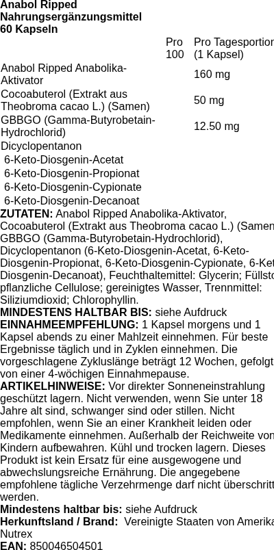 Produktetikett