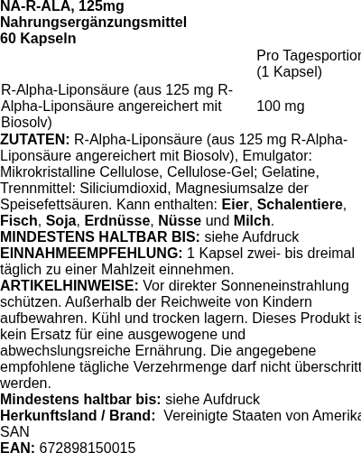 Produktetikett