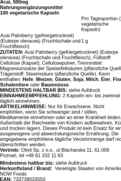 Produktetikett