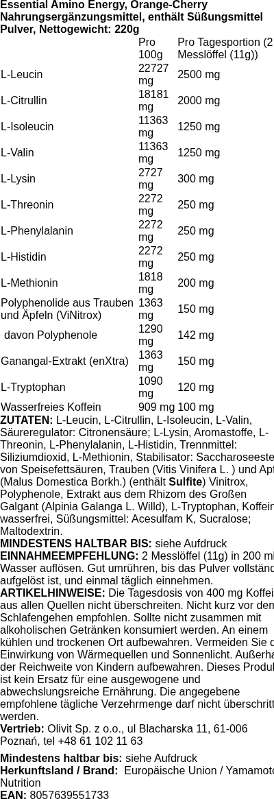 Produktetikett