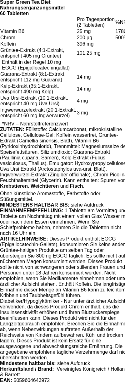 Produktetikett