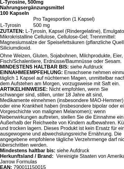 Produktetikett